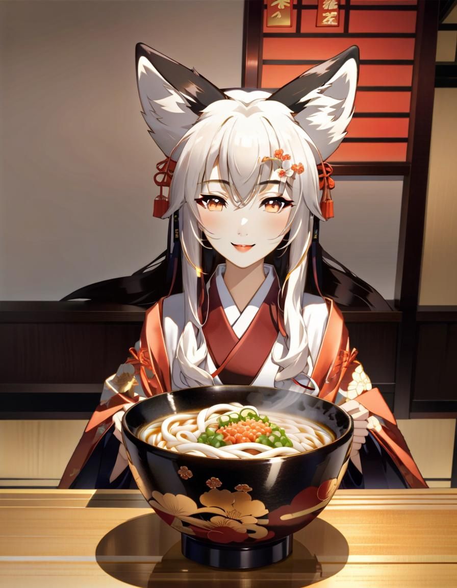 Kitsune Udon! 🦊🍜