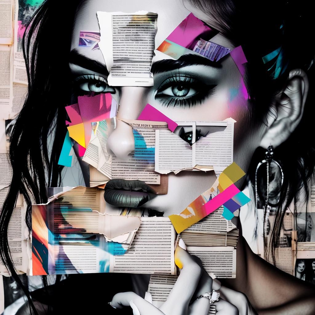 Dreamlike Double Exposure Fashion Magazine Photospread