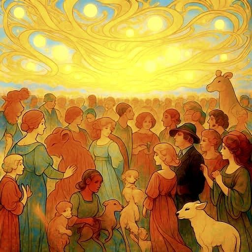 Love for all creation and goodwill to all human beings