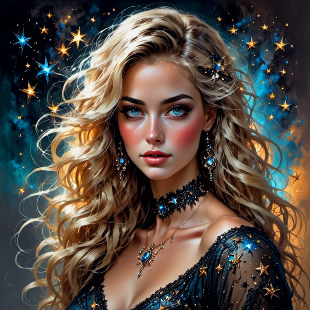 Expressive Portrait of Two Smiling Best Friends