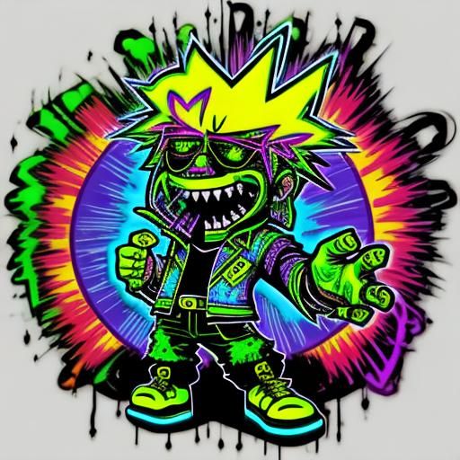 Neon Punk Peace: An Enlightened Euphoria