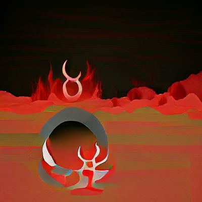 Minimalist Esoteric Hellscape
