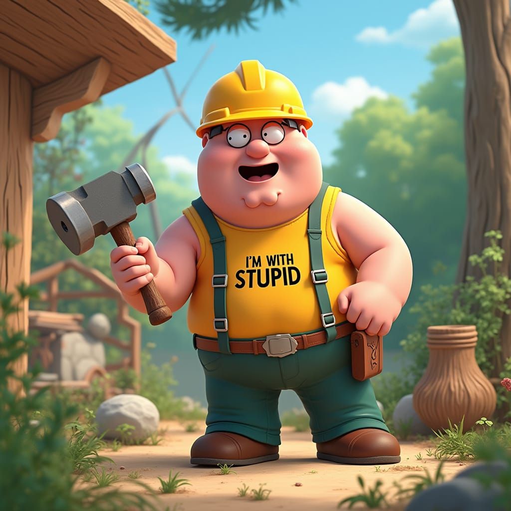 Peter Griffin Builds Eco-Friendly Dream House in Whimsical A...