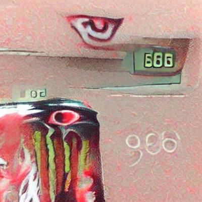 AI Generated Image from a Blank Prompt