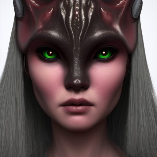 Female Animal Alien Hybrid