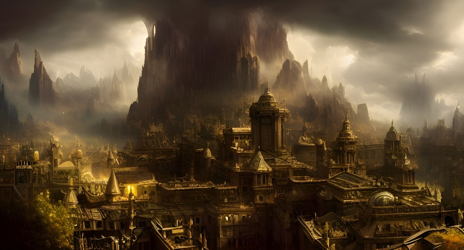 Epic Cinematic Digital Matte Painting