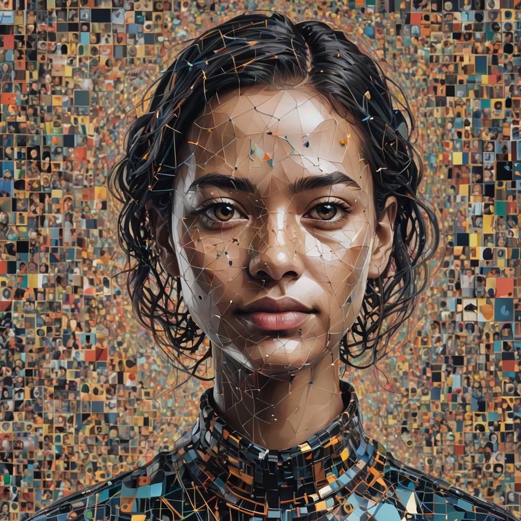 Limit-Testing AI Portrait: A Fusion of Styles