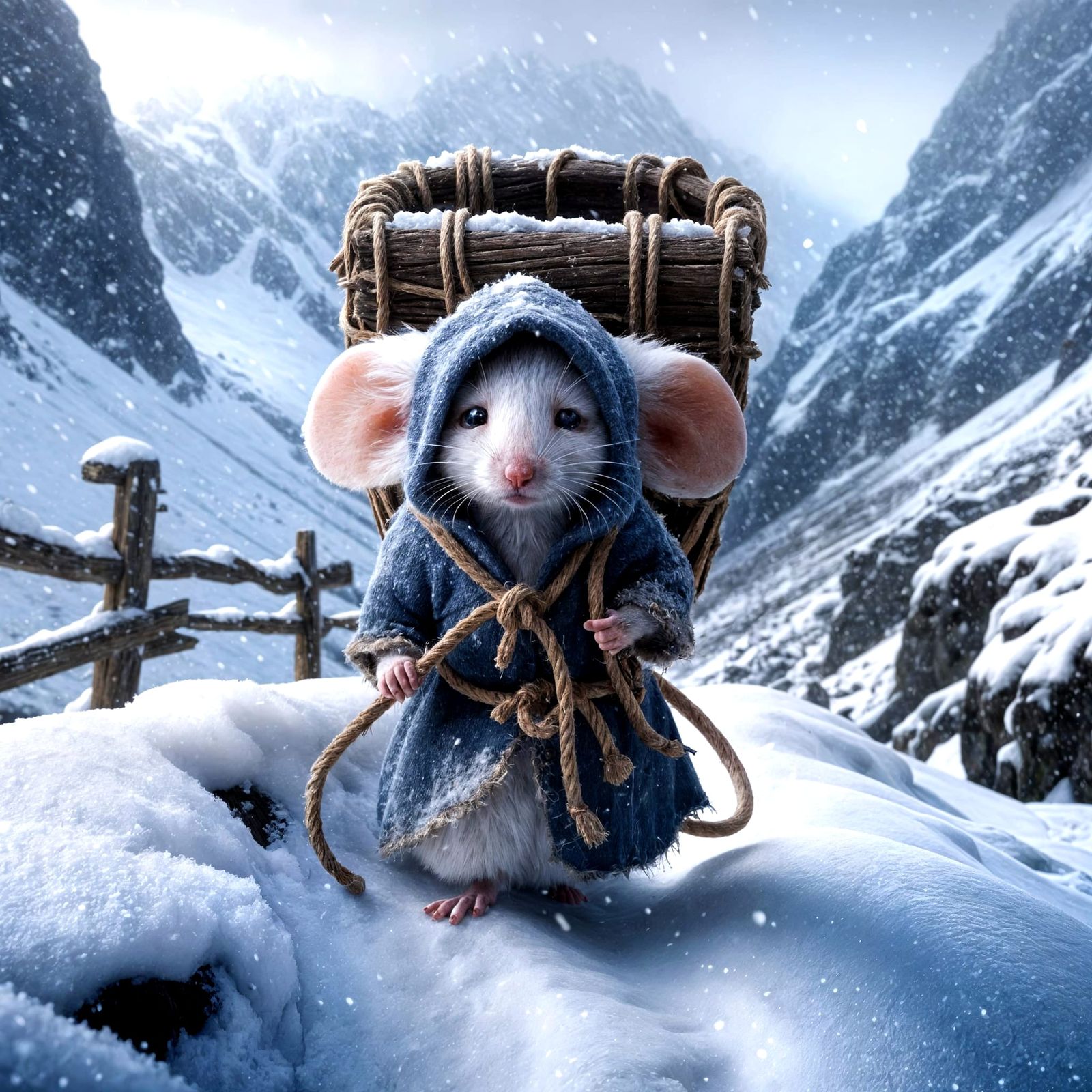 Mouse's Snowy Mountain Adventure