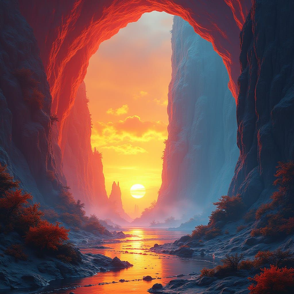 Triadic Harmony in Dreamlike Splendor