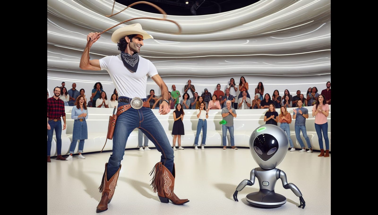 Good clean fun! Robot Wrangler