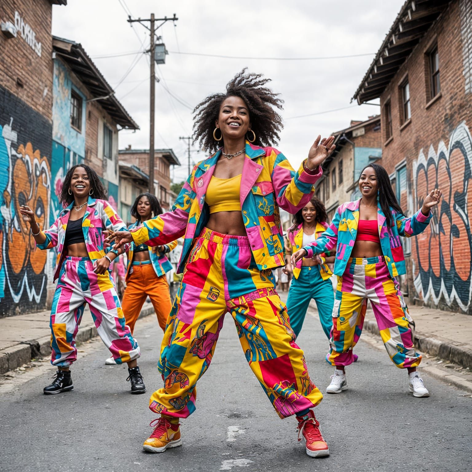 Amapiano Street Dance in Soweto, Documentary Style