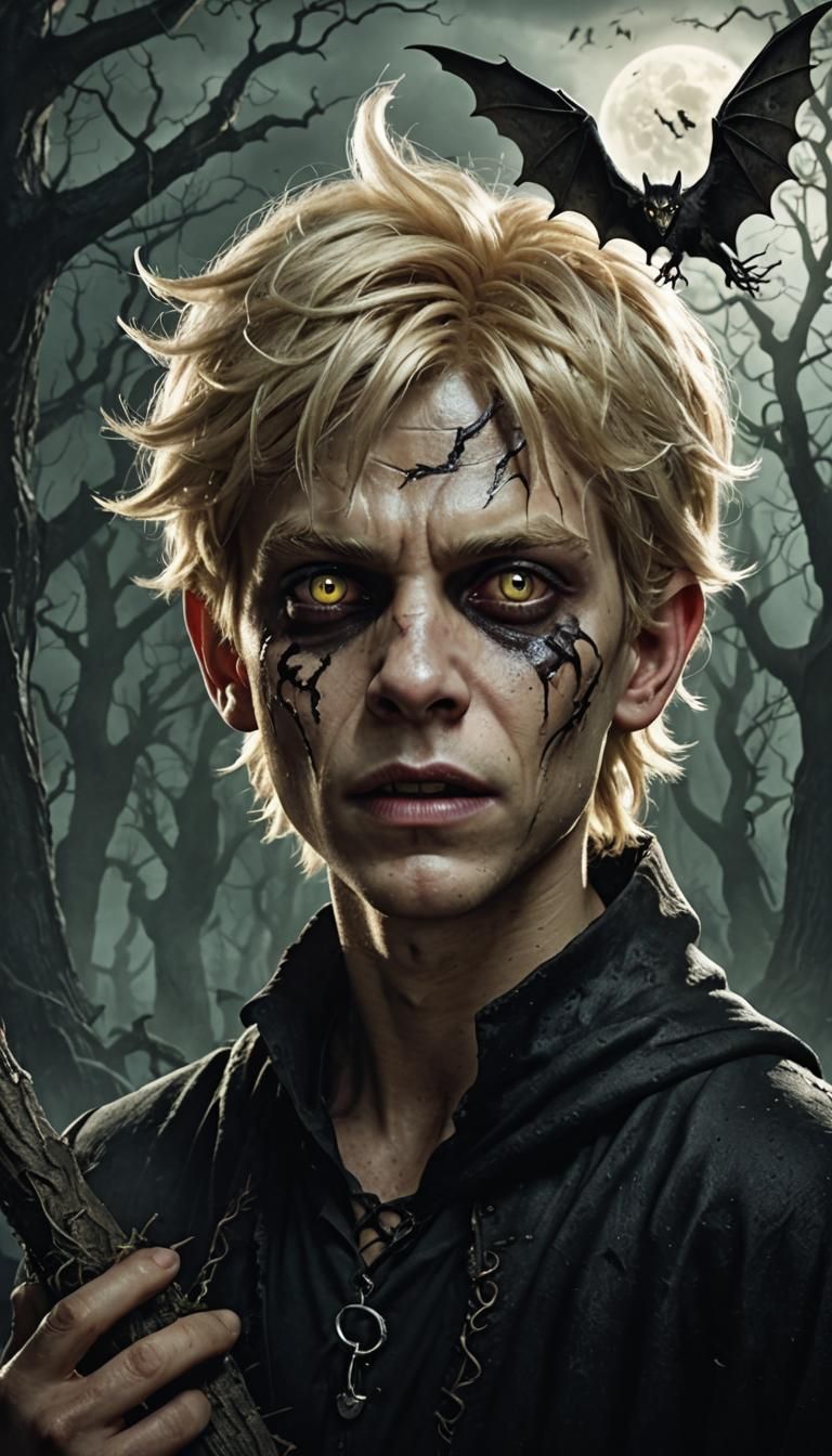 Boy's Transformation into Creature by Witch's Curse