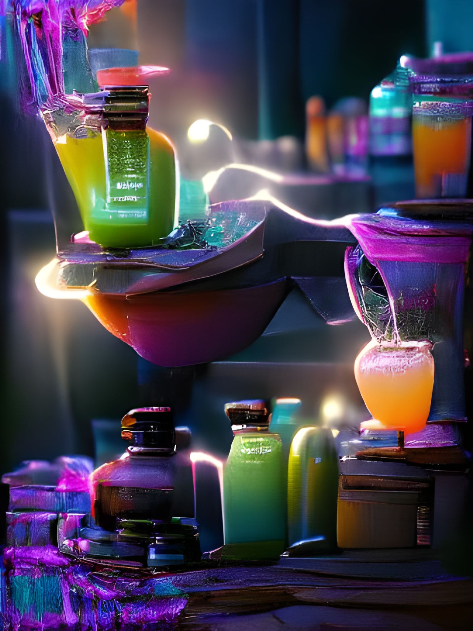 Magic potions and elixirs