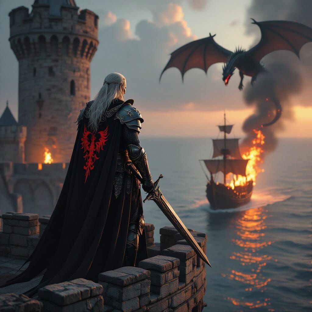 Elric of Melnibone: Dragon Attack Film Still