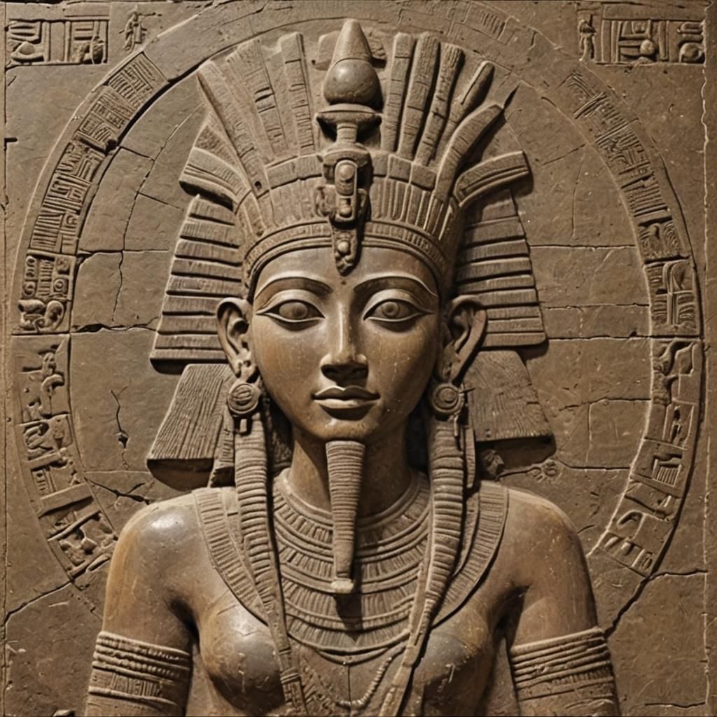 Annunaki Deity Generated by AI