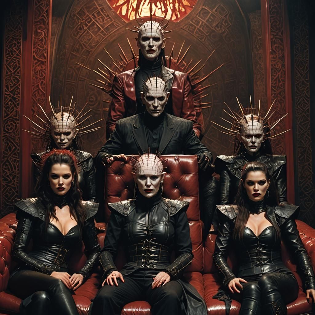 Hyperrealistic Hellraiser Females in Satanic Harem