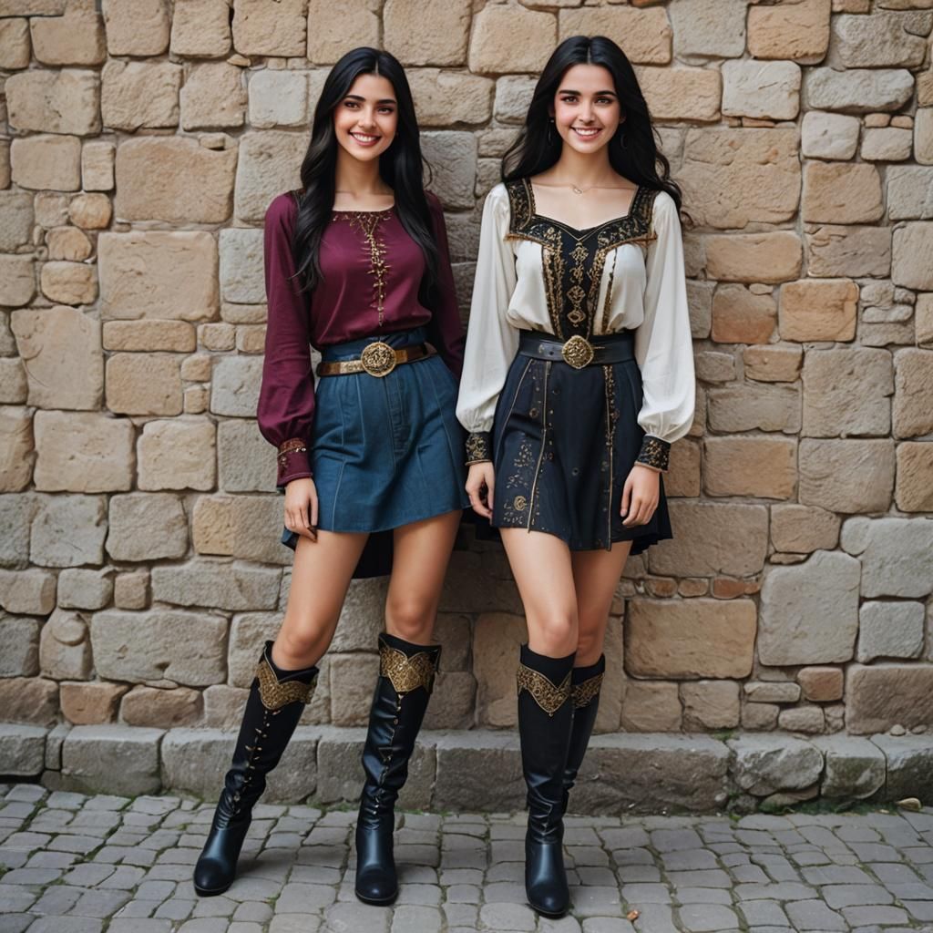 Medieval Beauty in Hyperrealistic Digital Art