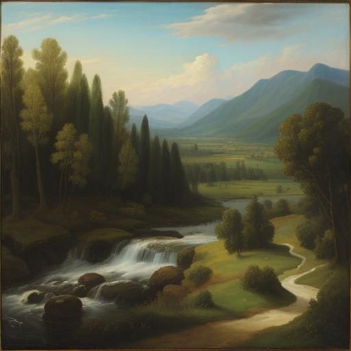 Baroque Landscape Painting