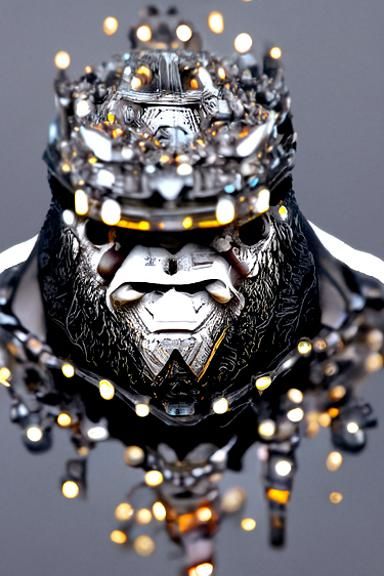 Armored King Kong 3D Portrait