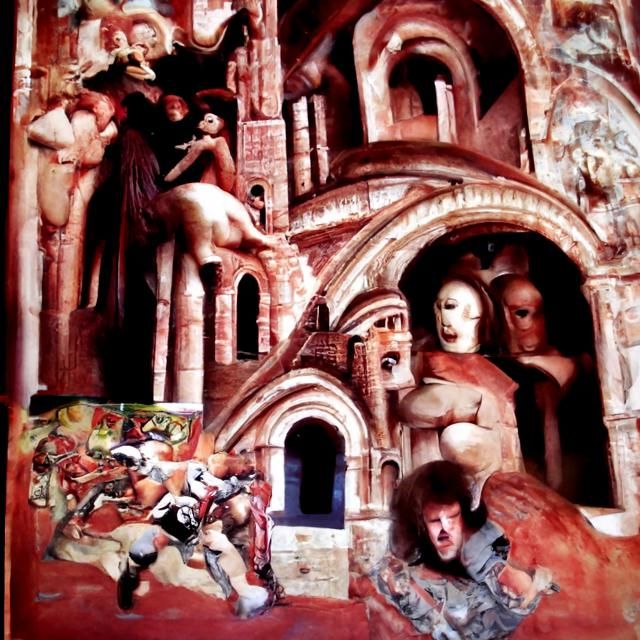 Renaissance Painting of Forbidden Mayhem and Sanctuary