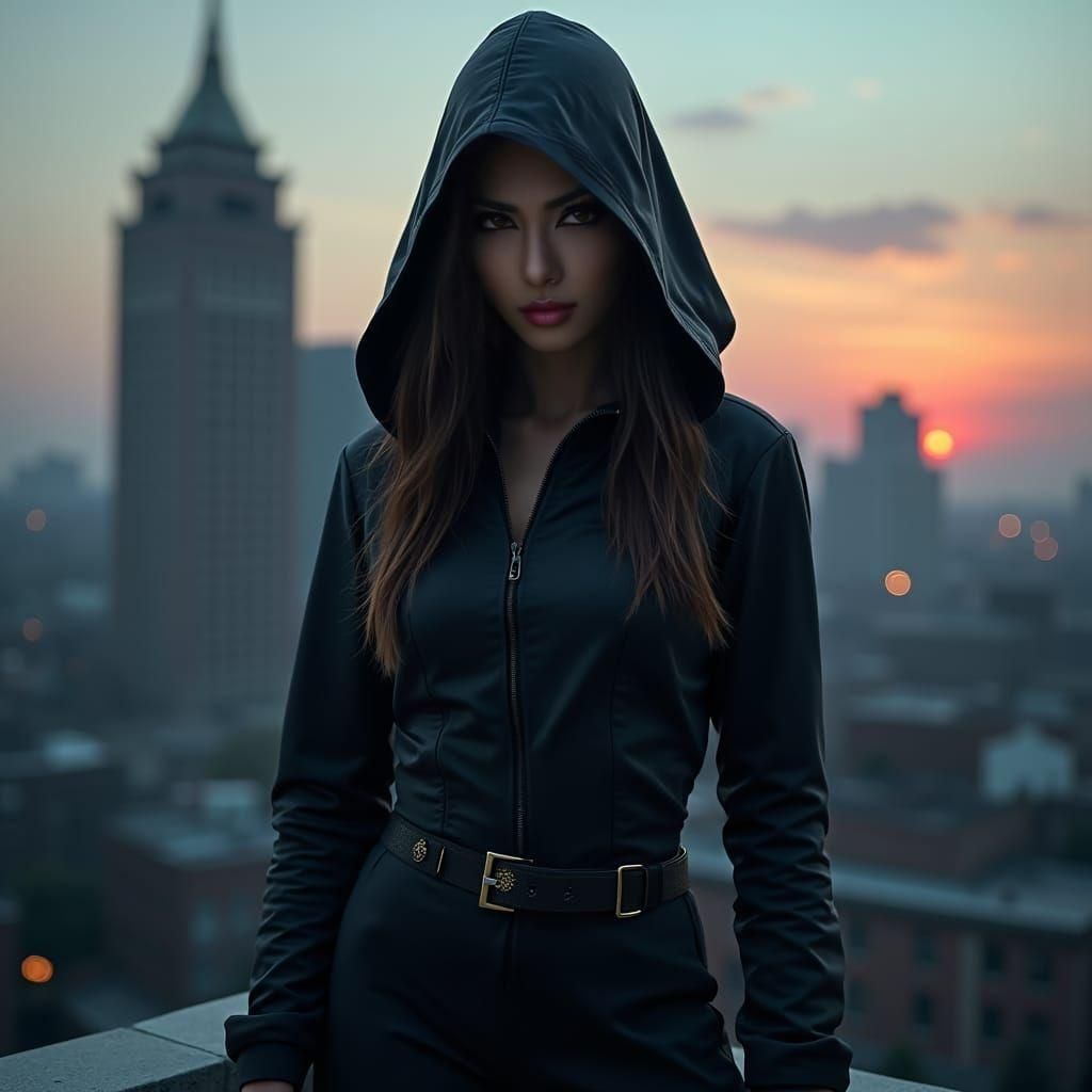 Beautiful Assassin: Digital Painting Character Design