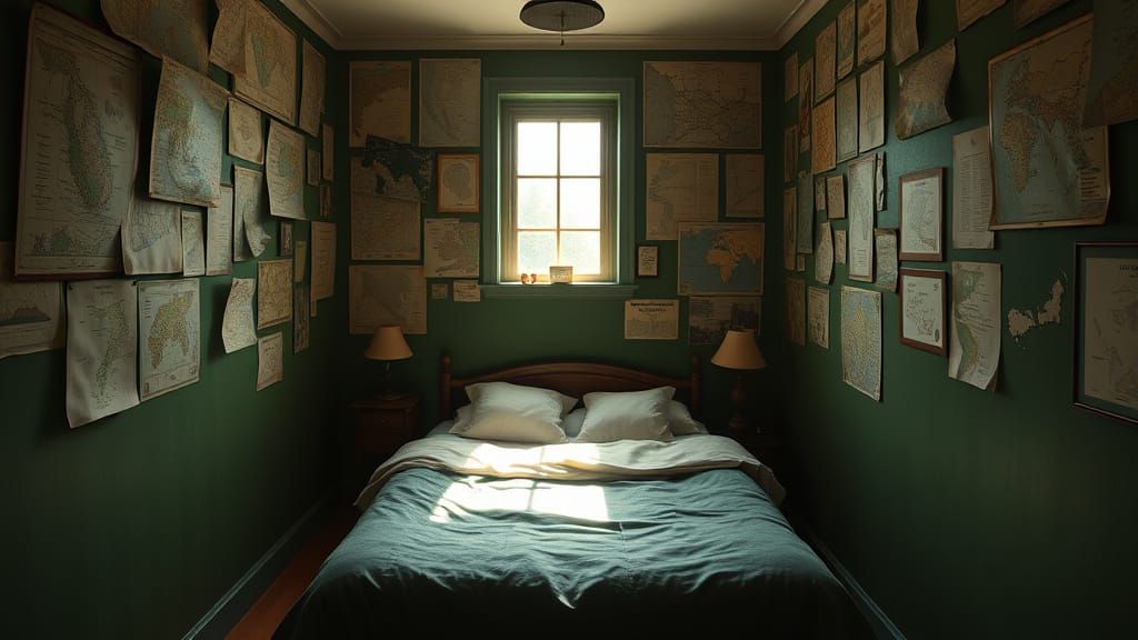Epic Green Study Unfolds in Morning Light