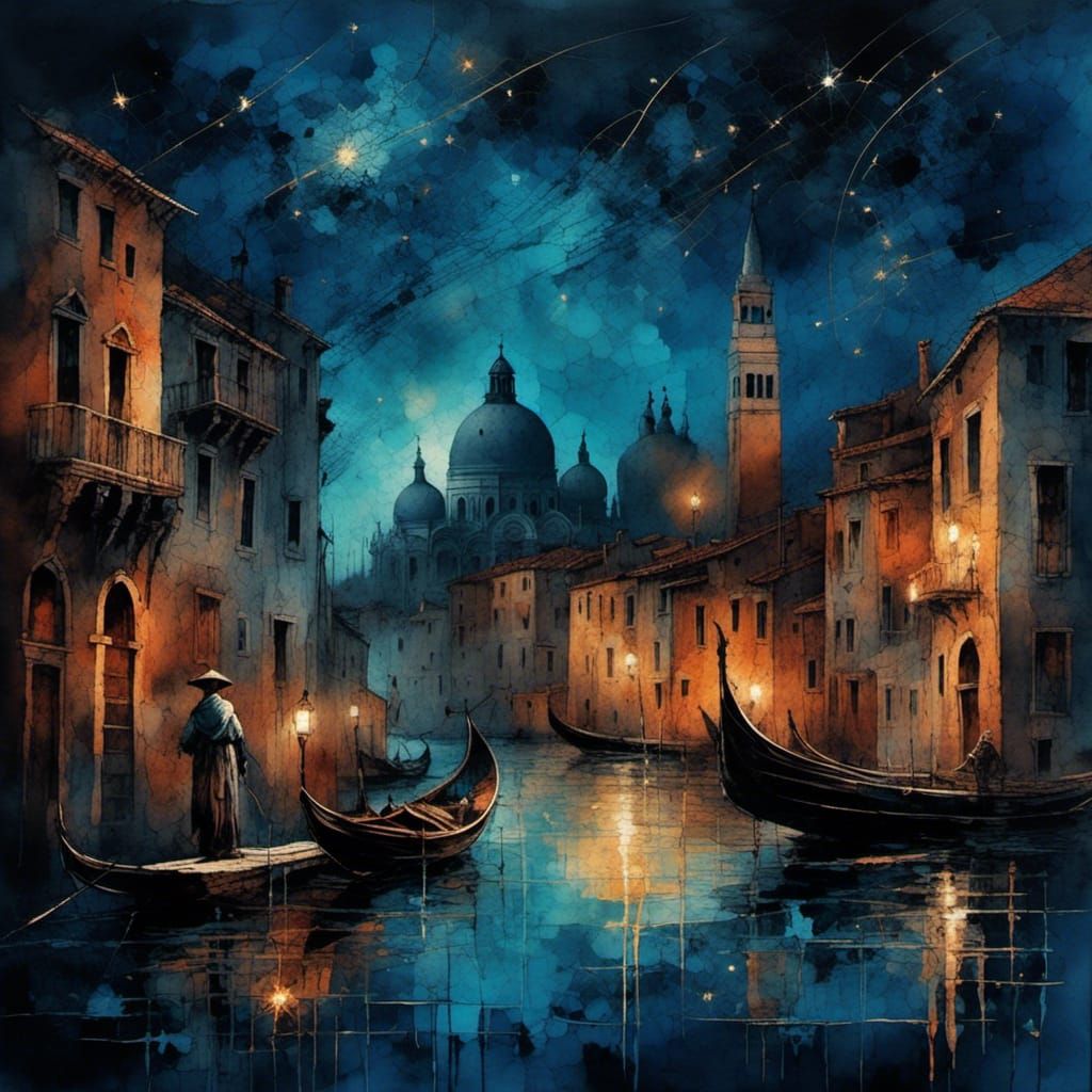 Twilight in Venice