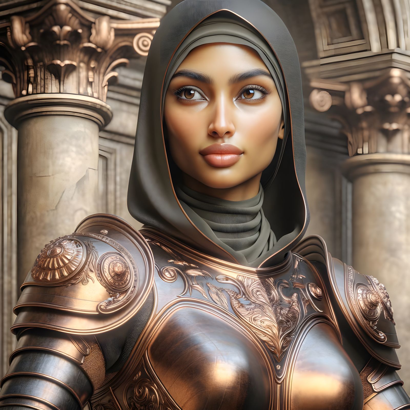 Drax-Praetorian, Uzza Thalia The Desert Moon Of Golden Drago...