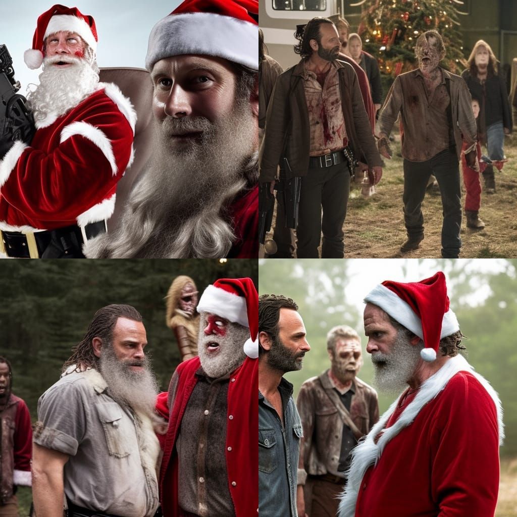 The Walking Dead Christmas Special Concept