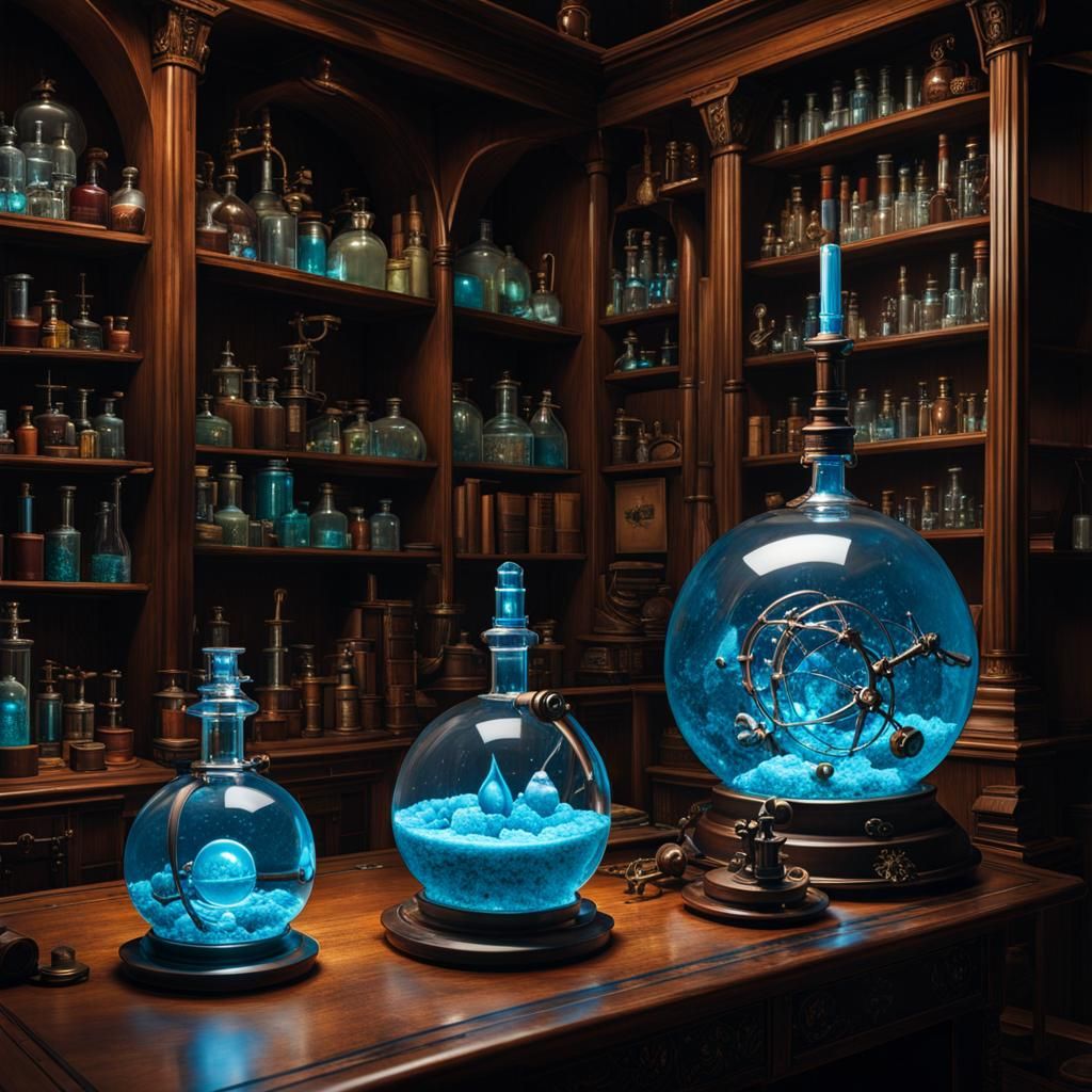 In an Piltover alchemist's