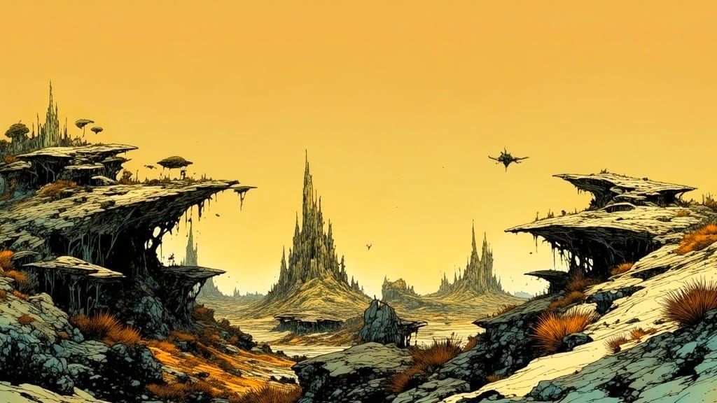 The haunted land of the Fallen Lords