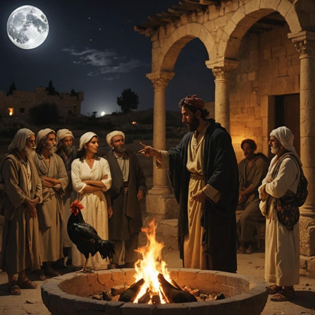 Israel, 100 BC: Rooster, Fire, and Poverty