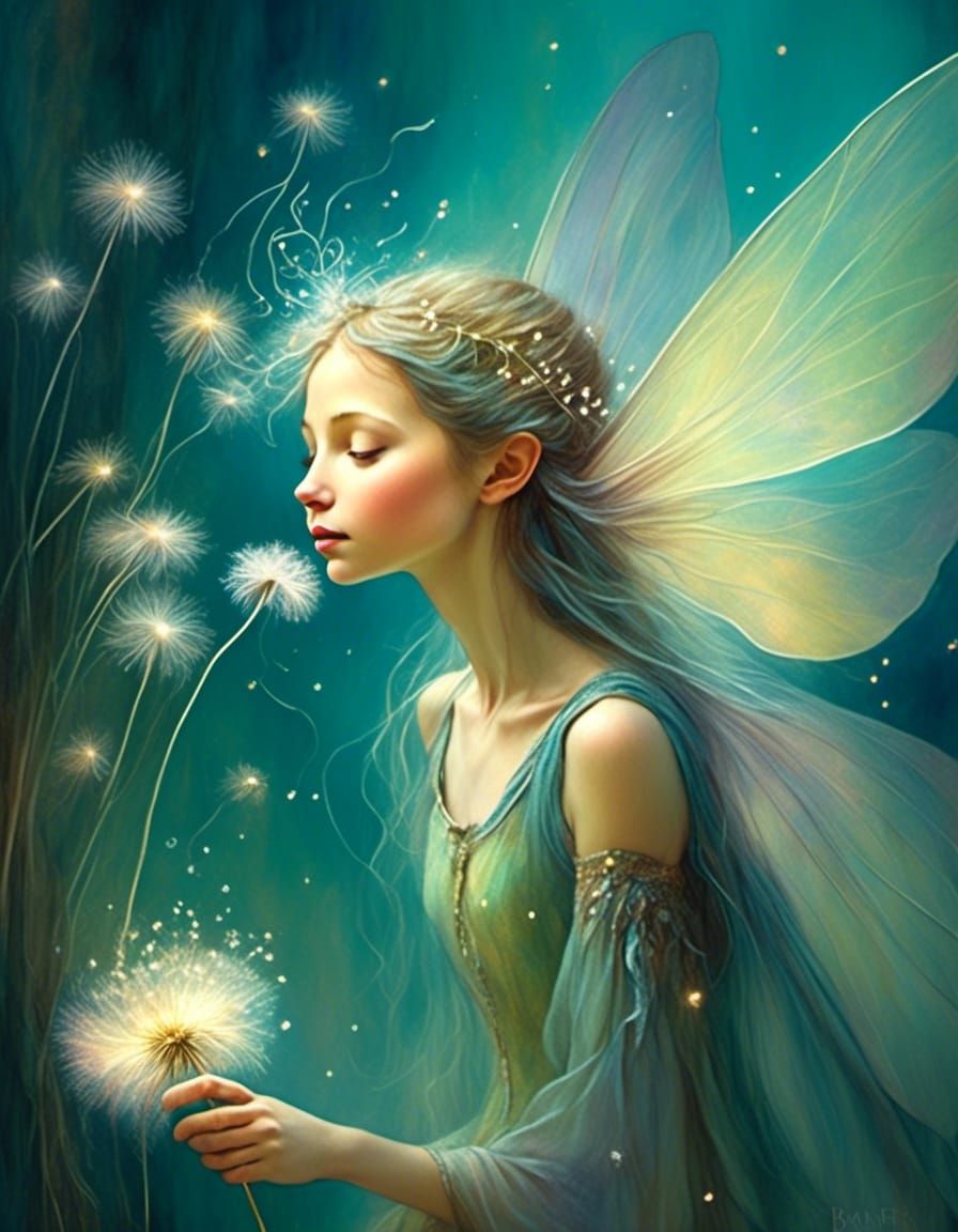 Dandelion fairy