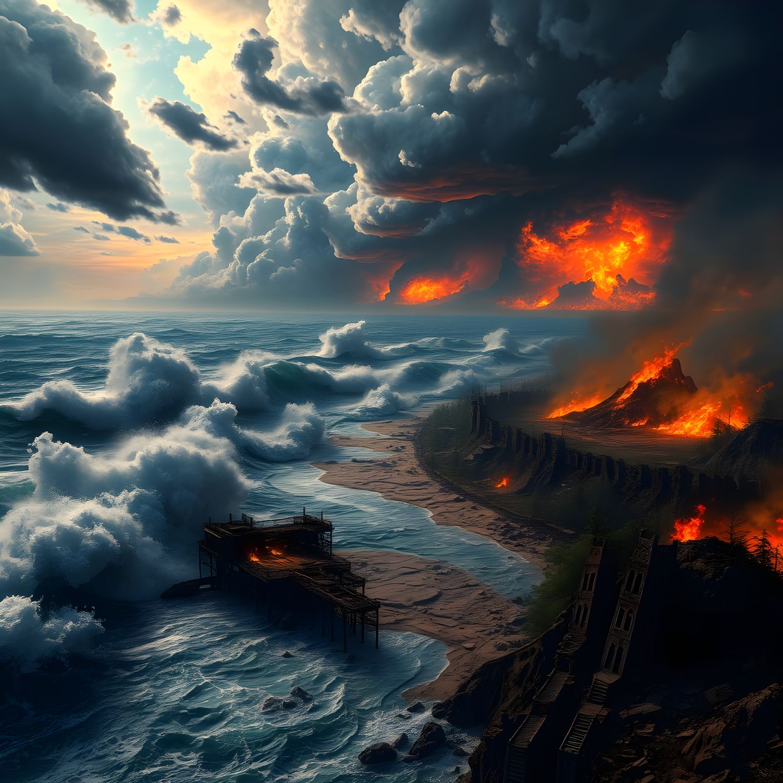 Earth's Destruction: A World in Climate Chaos