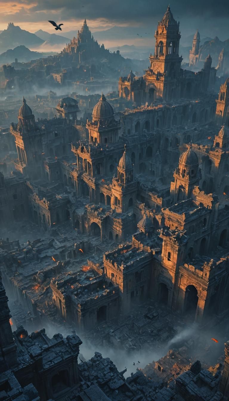 Epic Ruined City in Unreal Engine 5