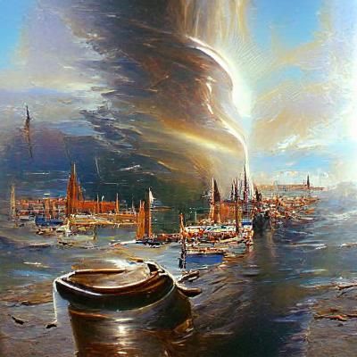 Europe: Oil Painting in Gurney Style