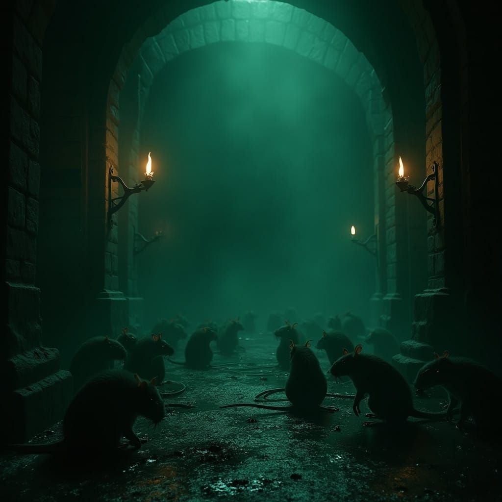 Sinister Mice Emerge from Medieval Shadows