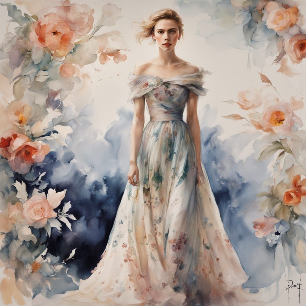 Radiant Beauty in Soft Focus