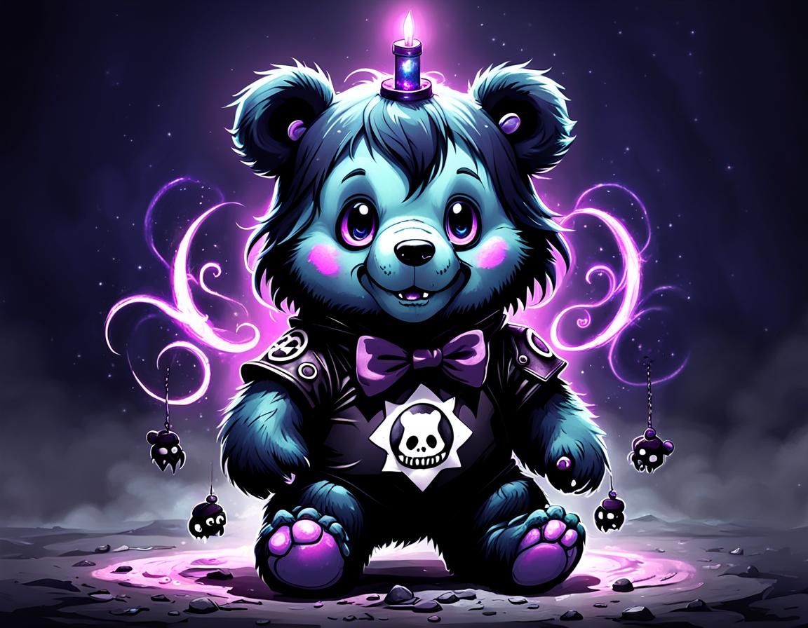 Gothcore Eldritch Care Bear