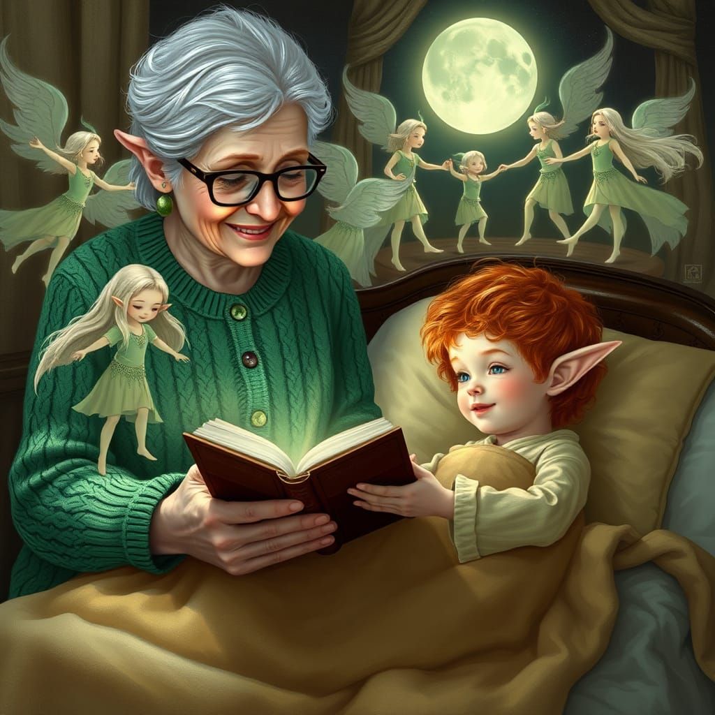 Enchanted Storytime with Irish Grandmother and Elves