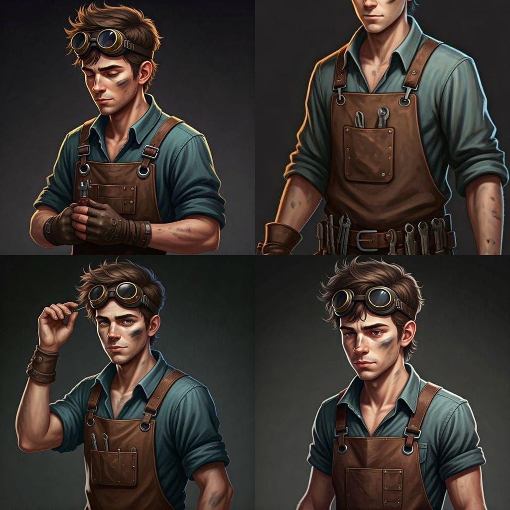 Young Mechanic Master of Machines