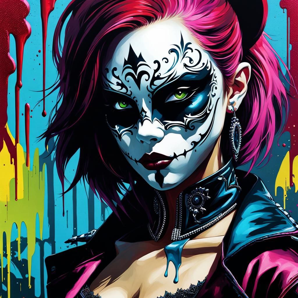 Vampire Bloodlines: Graffiti Art in Velvet Velour