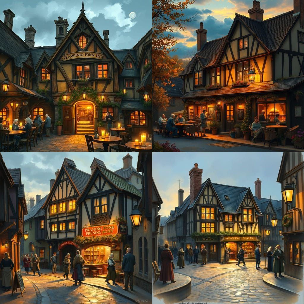 Vintage Bree Inn Scene