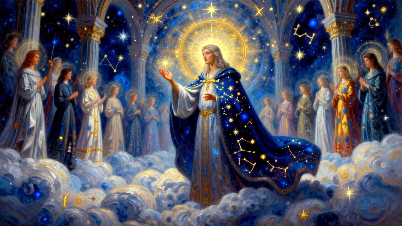 Astral Choir Sorcerer Divine Magic in Celestial Cathedral