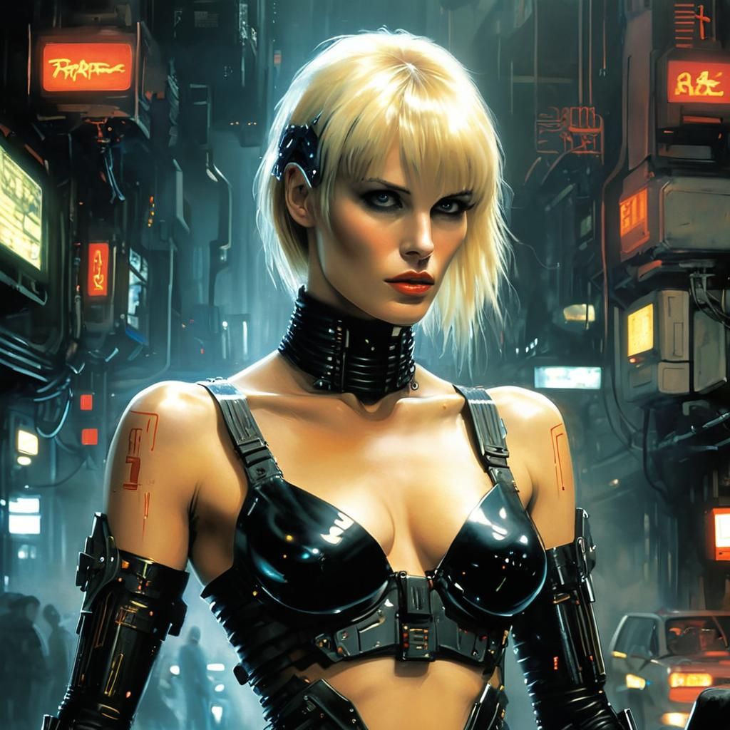 Cyborg ladies: Pris – Blade Runner (1982)
Daryl Hannah’s Pris Stratton turns out to be a great deal more than the ‘basic...