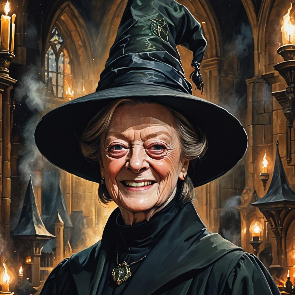 Prof. Minerva McGonagall (Dame Maggie Smith)