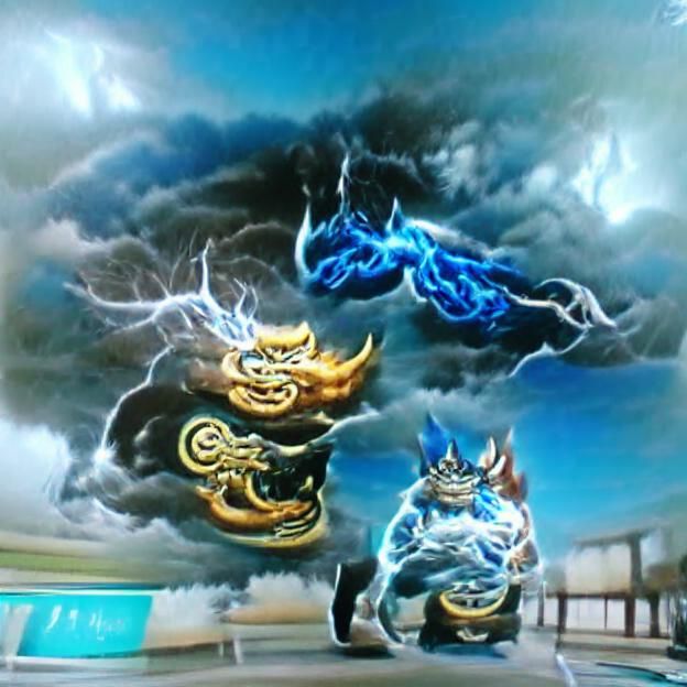 Fujin and Raijin: Gods of Wind and Thunder