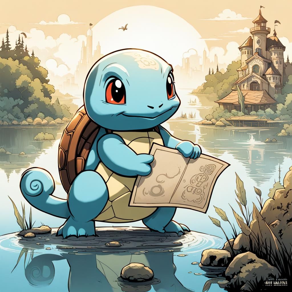 Squirtle is Shiny