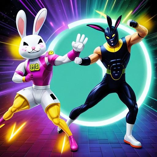 Energizer Bunny Saves World from Toxic Man