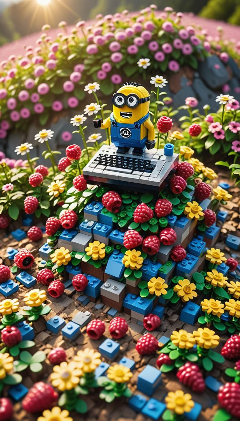 LEGO Raspberry Pi and Minion Nerds